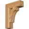 Ekena Millwork Legacy Block Rough Sawn Bracket, Western Red Cedar, 4"W x 14"D x 18"H BKT04X14X18LEC05RWR - alternate 1